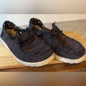 Hey Dude | Women’s Wendy Easy On Lightweight Shoes with Elastic Laces, Size 8